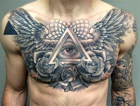 diseños tatuajes pecho hombre|Tatuaje en el pecho para hombre: claves e ideas